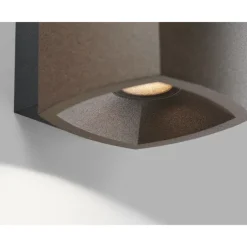 MIRAGE VÆGLAMPE W1 LED RUST INDE/UDE LAMPE