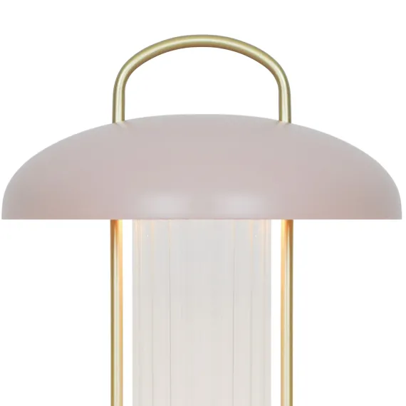 Mirano portable | Bordlampe | Støvet rosa