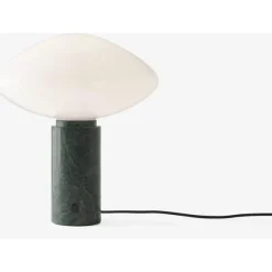 MIST AP17 - BORDLAMPE - GLAS OG MARMOR
