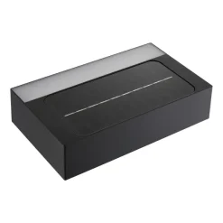 Monay Square Solar | Væglampe | Sort