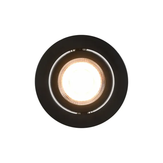 Monolo 1-Kit | Indbygningsspot | Sort