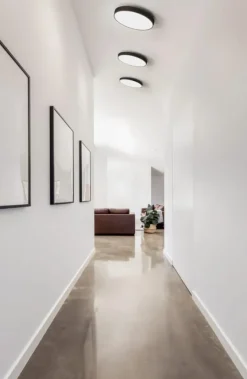 Moon C260 Sort Plafond 3000k - Loftlampe