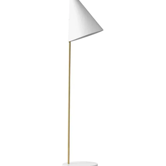 Mosaik Gulvlampe Hvid