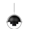 MULTI-LITE PENDEL KROM/SORT