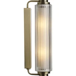 NIMAL DOUBLE VÆGLAMPE MESSING IP44 - Nordlux
