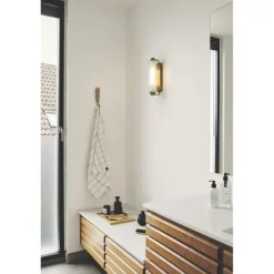 NIMAL DOUBLE VÆGLAMPE MESSING IP44 - Nordlux