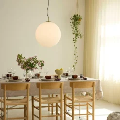 NORA CAFE PENDEL Ø50 OPAL/MESSING