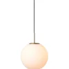 NORA CAFE PENDEL Ø30 OPAL/MESSING