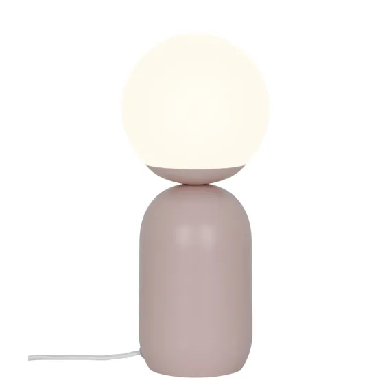Notti | Bordlampe | Støvet rosa