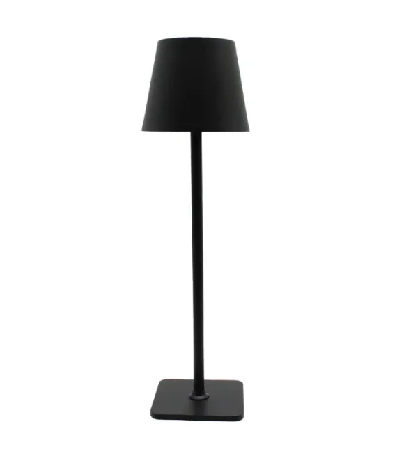 Opladelig LED bordlampe Inde/ude - Sort, touch dæmpbar, CCT, IP54 udendørs - Lampeagenten