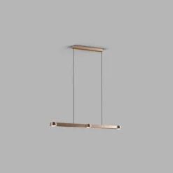Optic Langbord L100 Rosa Guld LED - Pendel