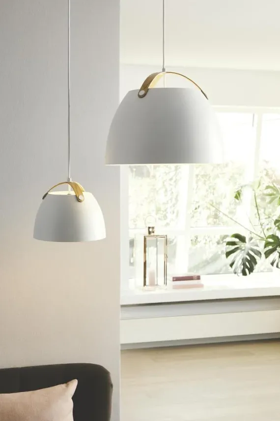 OSLO PENDEL Ø16 HVID M/EGETRÆ