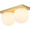 PALLA DOBBELT LOFTSLAMPE C290 MESSING DTW LED MINI - ANTIDARK