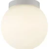 Palla Loftslampe C135 - Hvid DTW LED - Elegant opalglaslampe