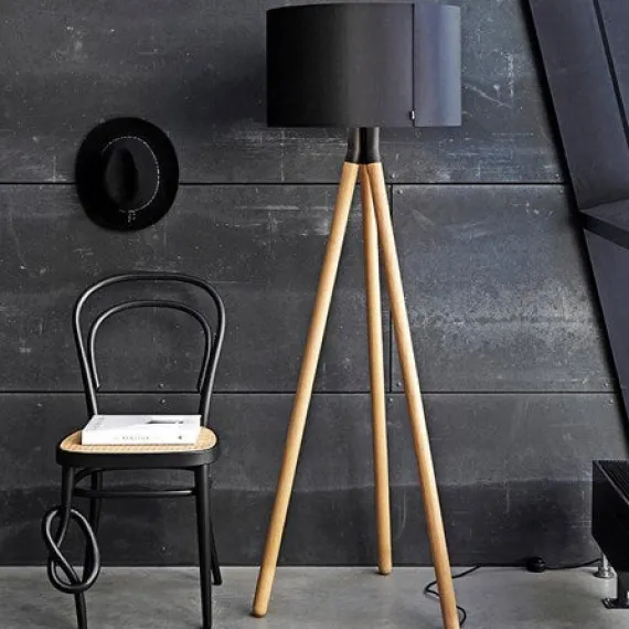 PASO WOOD 50 F1 GULVLAMPE