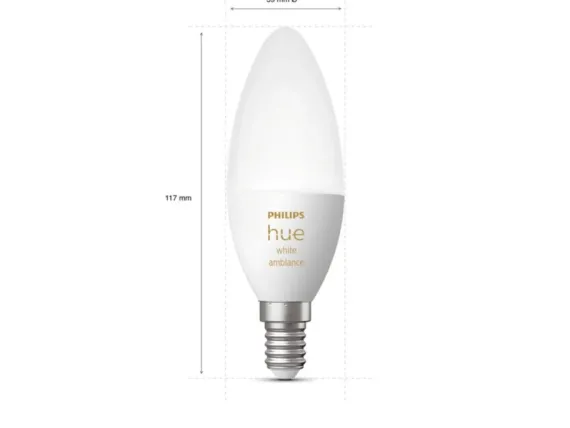 Philips Hue Ambiance Kerte E14 - Lyskilde
