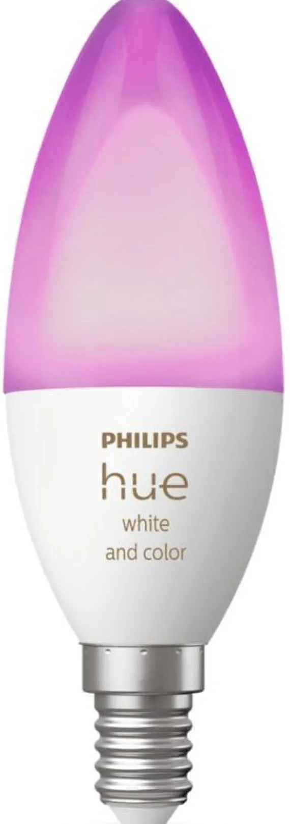 Philips Hue Color E14 - Smart LED-kerte med 16 mio. farver