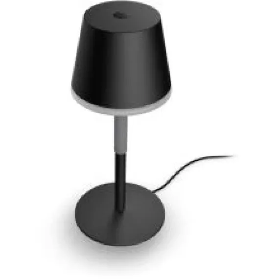 PHILIPS HUE PORTABLE SORT BORDLAMPE 929003128501