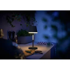 PHILIPS HUE PORTABLE SORT BORDLAMPE 929003128501