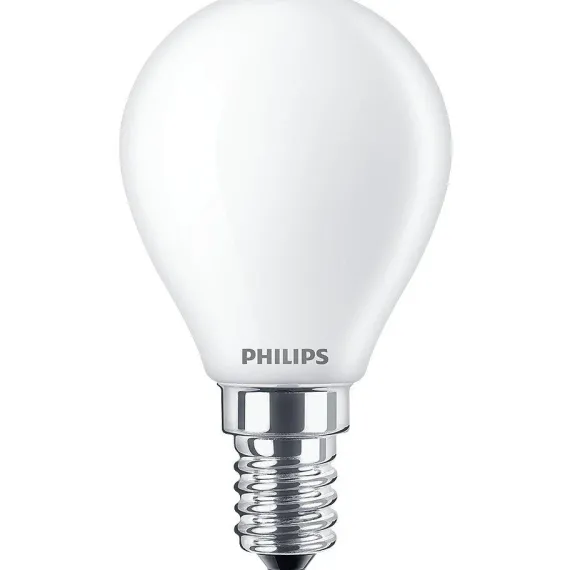 Philips LED Krone Mini E14 - 6,5 W (806 lm, Klar Glas)