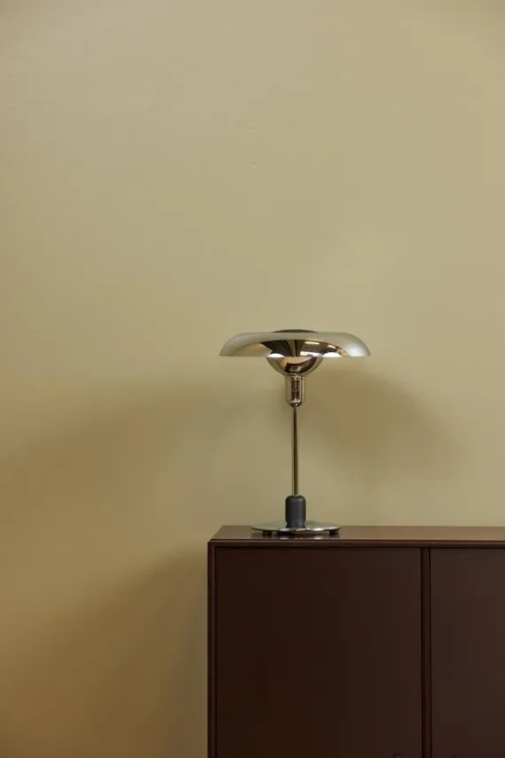 Piet Hein RA250 Bordlampe - 120 Års Jubilæumsudgave (Krom/Krom) - Piet Hein
