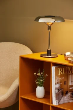 Piet Hein RA250 Bordlampe - 120 Års Jubilæumsudgave (Krom/Krom) - Piet Hein