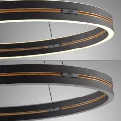 PURE E-LOOP PENDEL MED HEJS Ø70 SORT/EGETRÆ