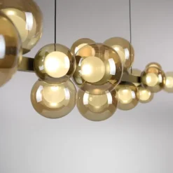 PURE E-POPUP LANGBORDSPENDEL 115 CM GLAS CHAMPAGNE