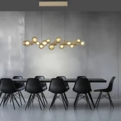 PURE E-POPUP LANGBORDSPENDEL 115 CM GLAS CHAMPAGNE