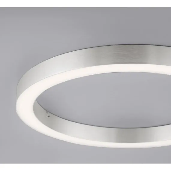 PURE-LINES LOFTSLAMPE LED BØRSTET ALU MED FJERNBETJENING