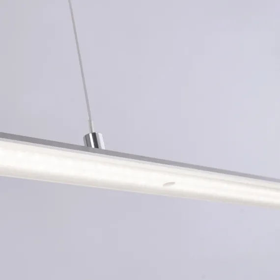 PURE-LITE LANGBORDSPENDEL 160 CM BØRSTET ALUMINIUM LED