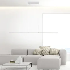 PURE-LITE LANGBORDSPENDEL 160 CM BØRSTET ALUMINIUM LED