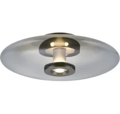 Pure Vitrum Loft-/Væglampe Ø45 - Paul Neuhaus (Røgfarvet Glas, LED)