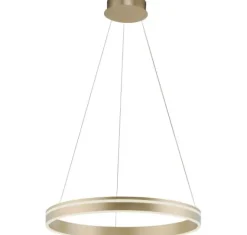 Q-VITO RUND PENDEL Ø60 MAT MESSING LED