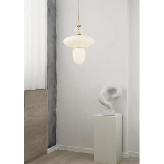 RIZZATTO 43 PENDEL SATIN MESSING/OPAL