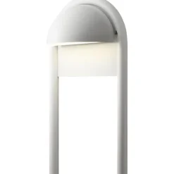 Rørhat Stand 700mm Hvid - Udendørslampe