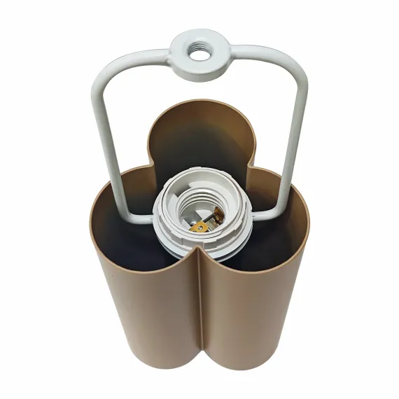 Sandro | Bordlampe | Lysebrun