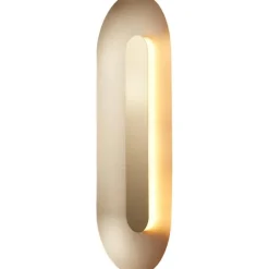 SASI LARGE VÆGLAMPE MESSING LED