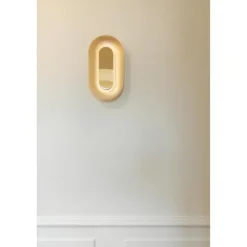 SASI LILLE VÆGLAMPE MESSING LED