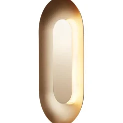 SASI LILLE VÆGLAMPE MESSING LED