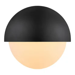 Scorpius Round | Væglampe | Sort