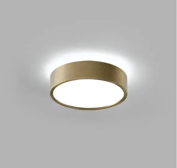 Shadow 1 LED Væg- og Loftslampe Messing LIGHT-POINT