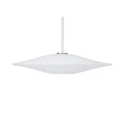 Sinus 330p Opal-glas (LED 7,5W) - Hvid Textil LEDning - Designed 1967 - Pendel