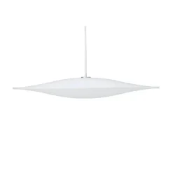 Sinus 550p Opal-glas (LED 10,5W) - Hvid Textil LEDning - Designed 1967 - Pendel