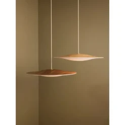 Sinus Wood 550P EG Opal Glas Pendel