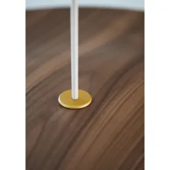 Sinus Wood 550P Valnød Opal Glas Pendel