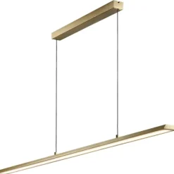 SLIM LANGBORDSPENDEL L120 MESSING LED 2700/3000 K