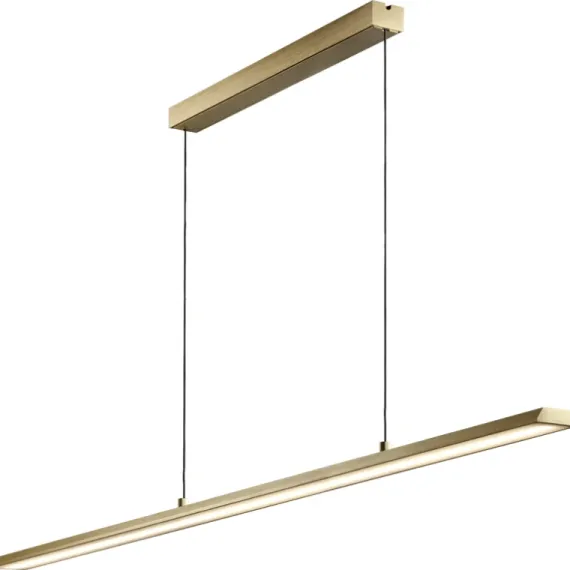 SLIM LANGBORDSPENDEL L120 MESSING LED 2700/3000 K