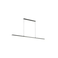 SLIM LANGBORDSPENDEL L120 SORT LED