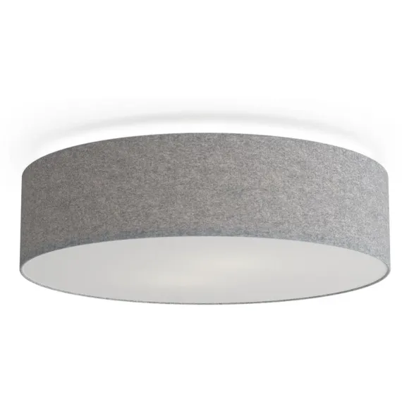 Soft Plafond Ø60 - Loftlampe - Grå Uld